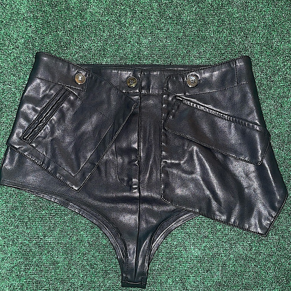 Leather Shorts
